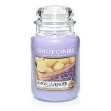Yankee Candle Lemon/Lavender Large Jar - Doftljus